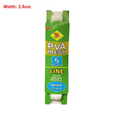 Hot Sale 5M PVA Fishing Mesh Soluble Narrow Fishing Network Water Soluble Mesh White Refill Stocking Bait Bag Protect Fish Net