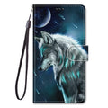 Flip Leather Phone Case For Redmi Note 9T 9 9S Pro 9A 9C Fundas Wallet Card Holder Stand Book Cover Cat Dog Painted Coque Capa