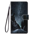 Flip Leather Phone Case For Redmi Note 9T 9 9S Pro 9A 9C Fundas Wallet Card Holder Stand Book Cover Cat Dog Painted Coque Capa