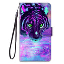 Flip Leather Phone Case For Redmi Note 9T 9 9S Pro 9A 9C Fundas Wallet Card Holder Stand Book Cover Cat Dog Painted Coque Capa