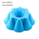 Silicone Cake Molds Flower Crown Shape  Baking  mold kitchen Tool 3D Bread Pastry Mold Pizza Pan DIY Birthday Wedding Party