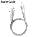 10pcs 2M MTB Bicycle Brake Line Bicycle Speed Line Fixed Gear Shifter Gear Brake Cable Sets Core Inner Wire for MTB Road Bikes