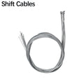 10pcs 2M MTB Bicycle Brake Line Bicycle Speed Line Fixed Gear Shifter Gear Brake Cable Sets Core Inner Wire for MTB Road Bikes