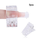 Full Cover Sculpted Nail Tips Fake Finger Polish Extension Tips Quick Building Mold False Tips Manicuring Tools Set