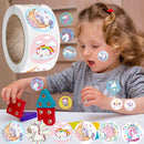 Encouragement Reward Stickers Unicorn Mermaid 18 Designs for Kids School Kindergarten Teachers Children Scrapbooking  Game Toy