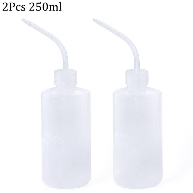 Eyelash Cleaning Washing Bottle Eyelash Extension Tool Elbow Narrow Mouth Long Tube Clean Eyebrow Skin Care Remover Bottle