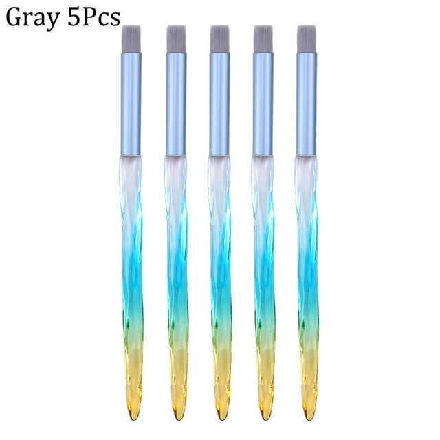 Eyelash Cleaning Washing Bottle Eyelash Extension Tool Elbow Narrow Mouth Long Tube Clean Eyebrow Skin Care Remover Bottle