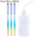 Eyelash Cleaning Washing Bottle Eyelash Extension Tool Elbow Narrow Mouth Long Tube Clean Eyebrow Skin Care Remover Bottle