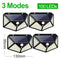 180 100 LED Solar Light Outdoor Solar Lamp with Motion Sensor Solar LED Light Waterproof Sunlight Powered for Garden Decoration