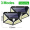 180 100 LED Solar Light Outdoor Solar Lamp with Motion Sensor Solar LED Light Waterproof Sunlight Powered for Garden Decoration