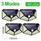 180 100 LED Solar Light Outdoor Solar Lamp with Motion Sensor Solar LED Light Waterproof Sunlight Powered for Garden Decoration
