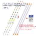 3pcs/lot Electric Fishing Floats Night Light Luminous Float Balsa Boya Fresh Water Flotador Carp Fishing Tackles Without Battery