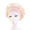 Newly Women's Satin Solid Sleeping Hat Night Sleep Cap Hair Care Bonnet Nightcap For Women Men Unisex Cap Bonnet De Nuit