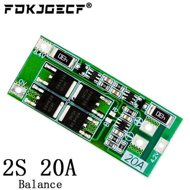2S 3A 4A 5A 8A 10A 13A 20A 7.4V 8.4V Li-ion 18650 Lithium battery protection board / BMS board Standard / Balance