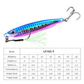 2021 Metal Jig Fishing Lure Weights 10g-60g Trolling Hard Bait Bass Fishing Bait Tackle Trout Jigging Lure Jigs Saltwater Lures