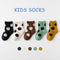5 Pairs Cotton Kids Socks Warm Winter Socks For Baby Girls Cute Cartoon Newborn Toddler Socks Casual Sport Boys Socks 0-12 Yrs