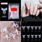 100/500PCS PRO White Clear V Straight Round End Full/Half Acrylic Ballet Coffin French False Nail Tips Fake Toenail Tip Manicure