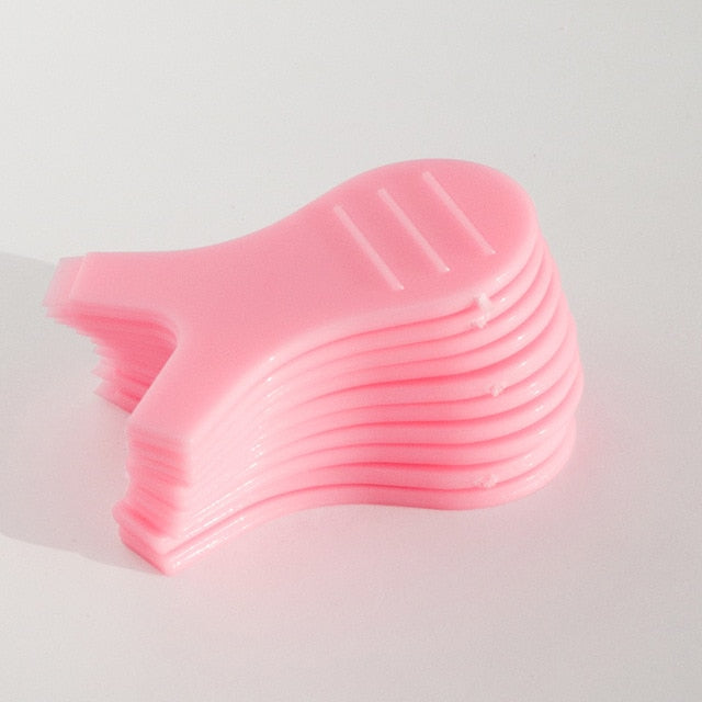 GLAMLASH 6pcs Eyelash lifting Silicone pads set Eye lash extension lift perming kit tool Eyelash Lift Curlers Curl Shields pads