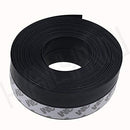 3 Color 1M/5M Length Window Door Bottom Self Adhesive Silicone Rubber Seal Weathering Strip Door Sealing Bar Window Sealing Tape