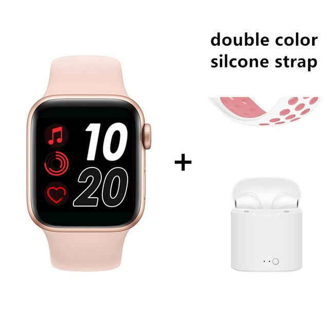 Original IWO 13 T500 Smart Watch 2020 Bluetooth Call 44mm DIY Faces HeartRate Monitor Blood Pressure SmartWatch IOS Android