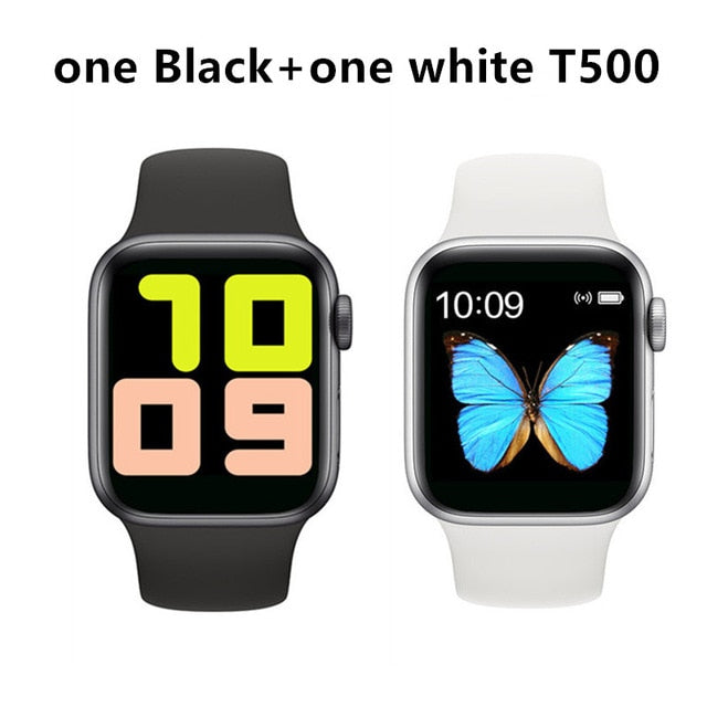 Original IWO 13 T500 Smart Watch 2020 Bluetooth Call 44mm DIY Faces HeartRate Monitor Blood Pressure SmartWatch IOS Android