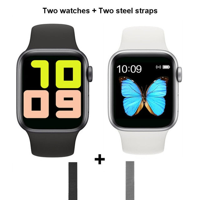 Original IWO 13 T500 Smart Watch 2020 Bluetooth Call 44mm DIY Faces HeartRate Monitor Blood Pressure SmartWatch IOS Android