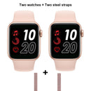 Original IWO 13 T500 Smart Watch 2020 Bluetooth Call 44mm DIY Faces HeartRate Monitor Blood Pressure SmartWatch IOS Android