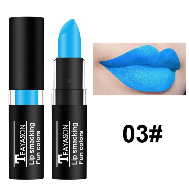 TEAYASON Hot Selling Matte Lipstick Pigmented Maquillaje Moist Lip Tint Easy to Wear Lipsticks Pen Makeup Sexy Lip Cosmetics