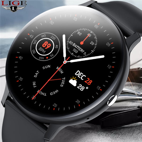 2021 Bluetooth Call watch Smart watch For men And women Full touch fitness tracker Blood pressure Smart clock ladies Smart watch