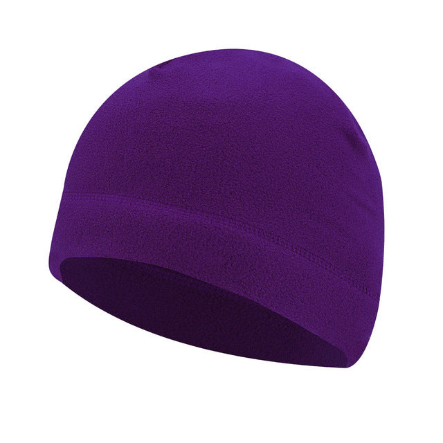 Winter Warm Army Cap Soft Men Ski Cycling Skin-friendly Tactical Beanie Anti-static Hiking Spring Polar Fleece Running Windproof