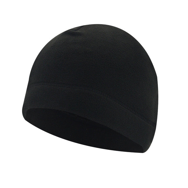 Winter Warm Army Cap Soft Men Ski Cycling Skin-friendly Tactical Beanie Anti-static Hiking Spring Polar Fleece Running Windproof