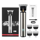 Rechargeable T9 Baldheaded Hair Clipper+Men's razor Trimmer Electric Shaver Men Razor Cordless Barber Hair Cutting Machine Mower