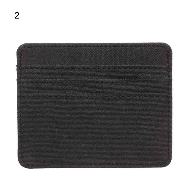 1Pc Pu Leather ID Card Holder Candy Color Bank Credit Card Box Multi Slot Slim Card Case Wallet Women Men Business Card Cover