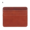 1Pc Pu Leather ID Card Holder Candy Color Bank Credit Card Box Multi Slot Slim Card Case Wallet Women Men Business Card Cover