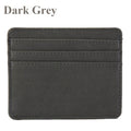 1Pc Pu Leather ID Card Holder Candy Color Bank Credit Card Box Multi Slot Slim Card Case Wallet Women Men Business Card Cover