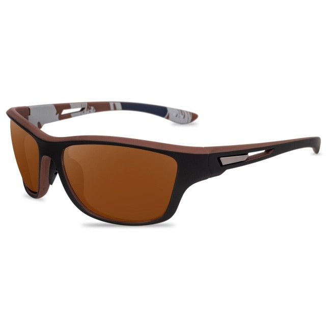 Luxury Polarized Sunglasses One Piece Fishing Classic Sun Glasses Men's Driving Shades Male sunglass Vintage Travel sunglass