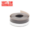 5M Self Adhesive Door Seal Strip Weather Strip Silicone Soundproofing Window Seal Draught Dust Door windshield sealing strip