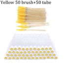 Reusable Eyebrow Brush Tube Disposable Eyelash Brush Eyebrow Brush Replaceable Dust-proof Sparkling Broken Diamond Makeup Brush
