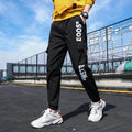 Men's Side Pockets Cargo Harem Pants 2021 Ribbons Black Hip Hop Casual Male Joggers Trousers Fashion Casual Streetwear Pants