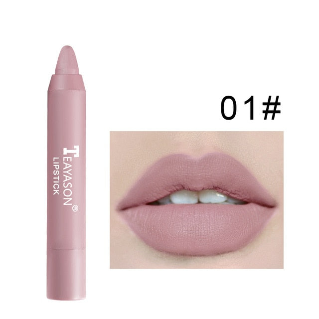3pcs/set Velvet Matte Lipsticks Set Long Lasting Sexy Red Lip Stick Tint Pen Waterproof Makeup Cosmetic Mineral Pigment Batom