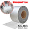 High Temperature Resistance Waterproof Tape Aluminum Foil Thicken Butyl Tape Wall Crack Roof Duct Repair Adhesive Tape 5-10M