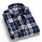 2021 Spring Autumn Plaid Shirt Men Cotton New Male Casual Long Sleeve Shirt  High Quality  Man Clothes