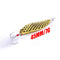 1Pcs Metal Spinner Spoon Fishing Lures 7g 10g 15g Gold Silver Artificial Bait With Feather Treble Hook Trout Pike Bass Tackle