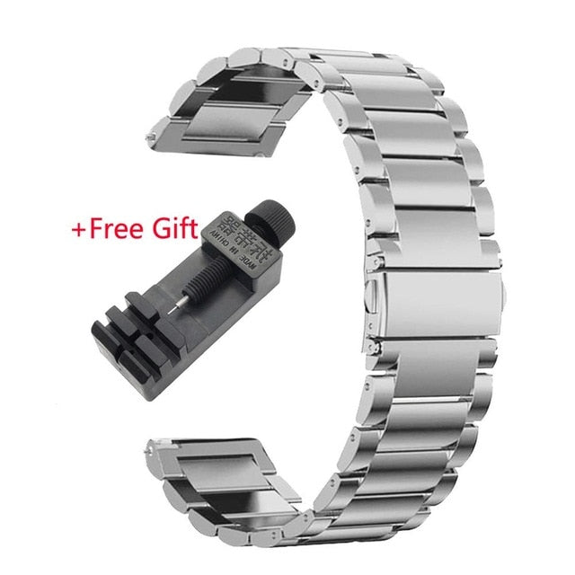 Stainless Steel Strap For Galaxy Watch Active2 40mm Bands Active 2 44mm Band 20mm for Samsung Galaxy Watch Active 2 watchband