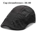 Casual Beret Hat Flat Cap Gatsby Hat Adjustable Breathable Boina Mesh Fashion Caps For Adult and Kids