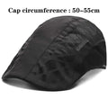 Casual Beret Hat Flat Cap Gatsby Hat Adjustable Breathable Boina Mesh Fashion Caps For Adult and Kids