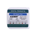 AZDENT 6pcs/pack SX-F3 Dental Instrument Files Root Canal Engine Use Endondontic Root Canal Machine Use