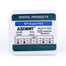 AZDENT 6pcs/pack SX-F3 Dental Instrument Files Root Canal Engine Use Endondontic Root Canal Machine Use