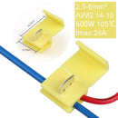 10PCS/20PCS Wire Connector Scotch Lock Snap AWG22-10 Without Breaking Cable Insulated Crimp Quick Splice Electrical Terminals