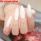 24pcs/set Long Stiletto Fake Nails Punk Snake Pattern Black White Matte False Nails Artificial Full Nail Tips Manicure Tools